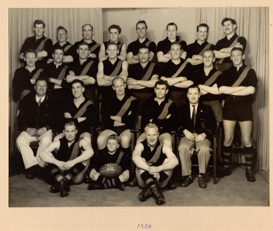 Black Rock Football Club - 1954