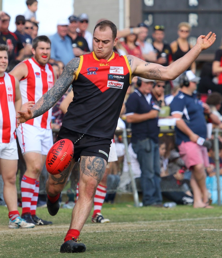 Dan Bolger was a premiership star with the Dingoes before giving the game away.