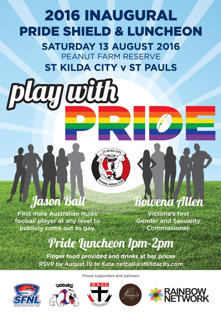 Pride Shield Luncheon Flyer