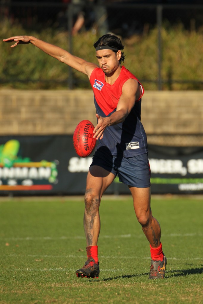Spearhead Pat Nicholls has been a sensation addition to the Demons this year.