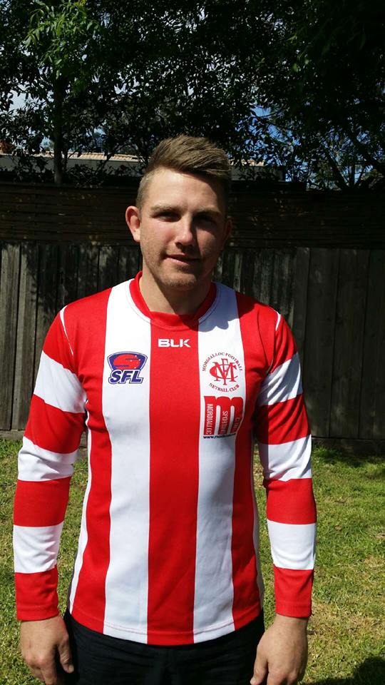 Danny Nicholls in his new colours.